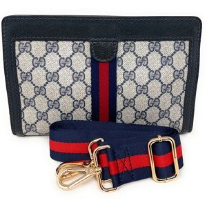 Gucci Clutch Crossbody Ophidia Sherry Line Vintage Small